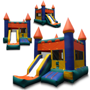 inflatable combo bouncer slide